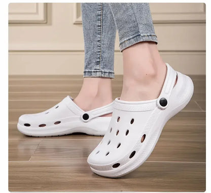 2026Summer Men Clogs Sandals Men's and Women's Leisure Slippers Beach Slides Home Garden Shoes Outdoor Sandals Plus Size46 47 48