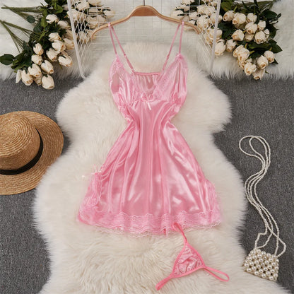 Cute Sweet Trend Cartoon Printed Jumpsuit Half High Collar Sleeveless Slim Fit Lingerie Bodycon Bodysuit Rompers Pajama Catsuits