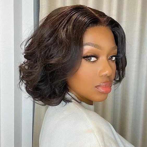2026 HOT SALE Body Wave Lace Front Wig PrePlucked Brazilian Human Hair Lace Frontal Wigs For Women Lace Closure Wig