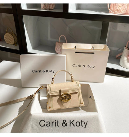 2025 Winter New in Handbags and Luxury Designer Bags for Party Popular and Delicate Square Make Up Handbag with Premium Leather