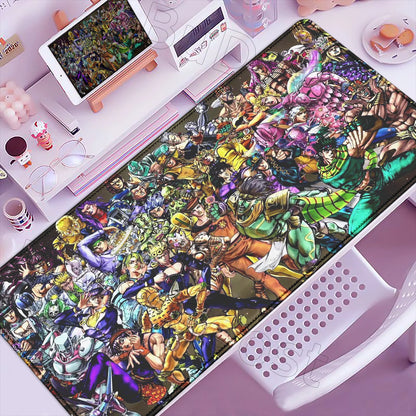 HD J-Jojo B-Bizarre A-Adventure Mouse Pad Gaming 900×400mm Mousepad Xxl Mouse Mat Offices Accessories Keyboard Pad Computer Desk