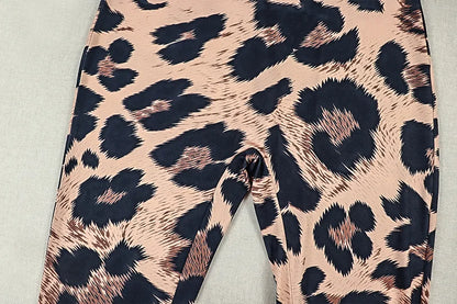 FAGADOER 2026 Sexy Leopard Print Bodycon Jumpsuits Women Fashion Spaghetti Strap Backless Rompers Streetwear Club Playsuits New