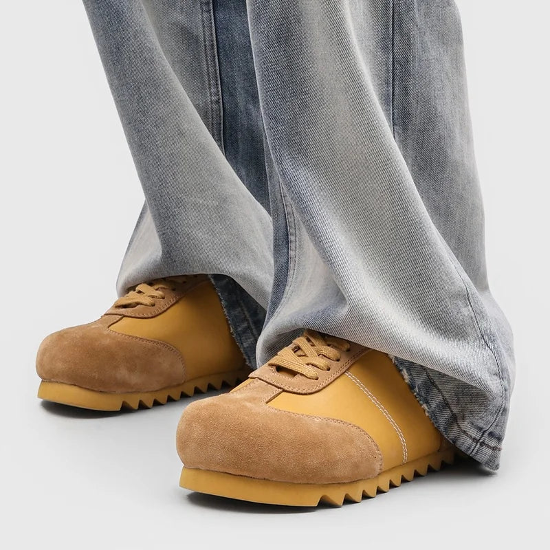 DIMANYU Men's Slip-On Outdoor Slippers  2026 New Fashion Mule Shoes Men Thick Sole Mixed Color Casual Men's Slippers