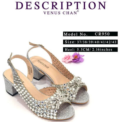 2024 New Italian Design Full Drill Elegant Wine Evening High Heels Wedding Party Shoes Matching Clutch Handbag