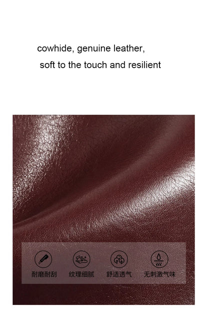 Women Cow Leather Commute Crossbody Bags Women Retro Cowhide Large Capacity Shoulder Bag Ladies Fashion Luxury Designer Handbags
