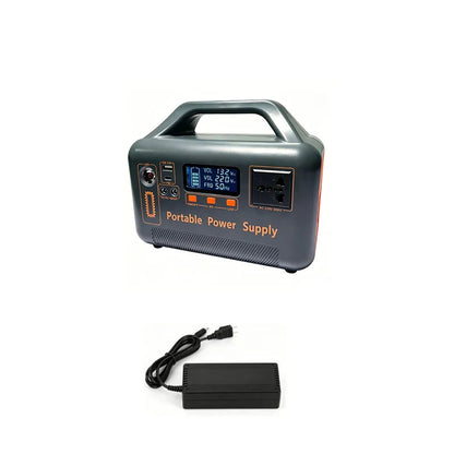 500W portable power station, solar generator 220V 384Wh 30Ah large capacity mobile power supply LiFePO4 emergency power supply