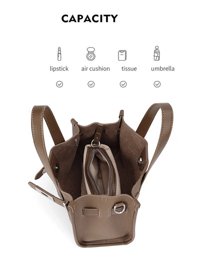 NEW Luxury Quality Genuine Leather Handbags Cowhide Satchel Bag for Women mini bags Fashion Lady Crossbody Messenger Bags
