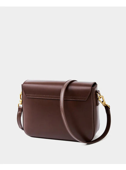 Luxury Genuine Leather Women Bag 2025 New Women's Shoulder Bag High Quality Cowhide Square Crossbody Bags Designer Handbags
