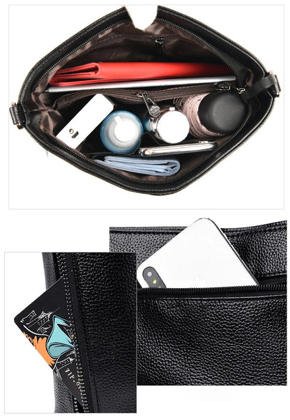 Tassels Women Hand Crossbody Bags for Female Leather Crossbody Luxury Purses and Handbags Women Shoulder Bag Designer Bucket Sac