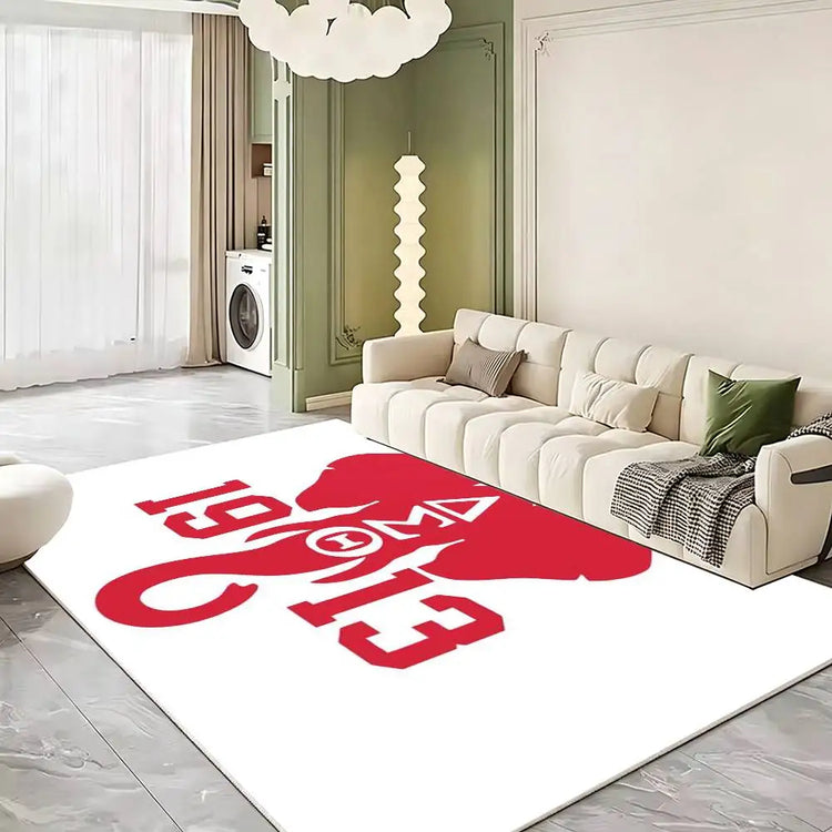 D-Delta Sigma Theta Soft Thick Non-Slip Mat for Living Room Bedroom Kitchen Decor Rugs