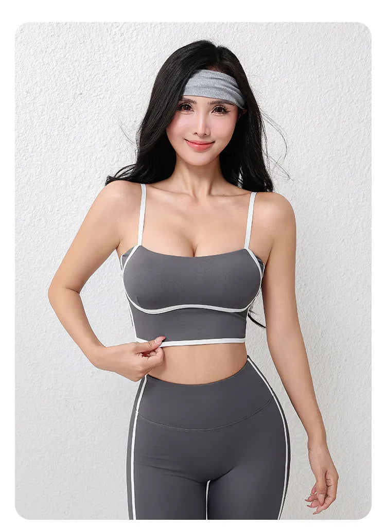 Women's Plus Size Fitness Flare Yoga Pants Four-Way Stretch Breathable Full Length Elastic Waist Hip Lifting Yoga Trousers