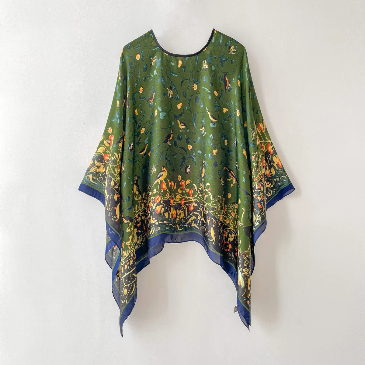 Women's Satin Silk Scarf Multi-Way Wrap, UPF 50+ Sun Veil & Beach Pareo, Lightweight Cover-Up Shawl