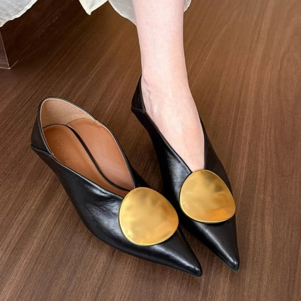 Luxury Women Heeled Shoes Pointed Toe Low Heels Designer Shoes Sexy Dress Fashion Woman Pumps Summer Elegant Zapatos Mujer