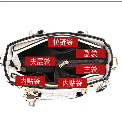 New women bag Fashion Shoulder bags handbag  for women 2025  Handbags leather Printed monogram single shoulder straddle bag