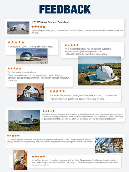 Luxury Outdoor Glamping Hotel Dome House, Hot Sale Panoramic Star Geodesic Round Tent for Summer Vacation Resort Use