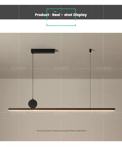 Pendant Lights Modern Simple Dining Room Lights For Kitchen Long Chandelier Living Room Pendant Lamp Home Decoration Lighting