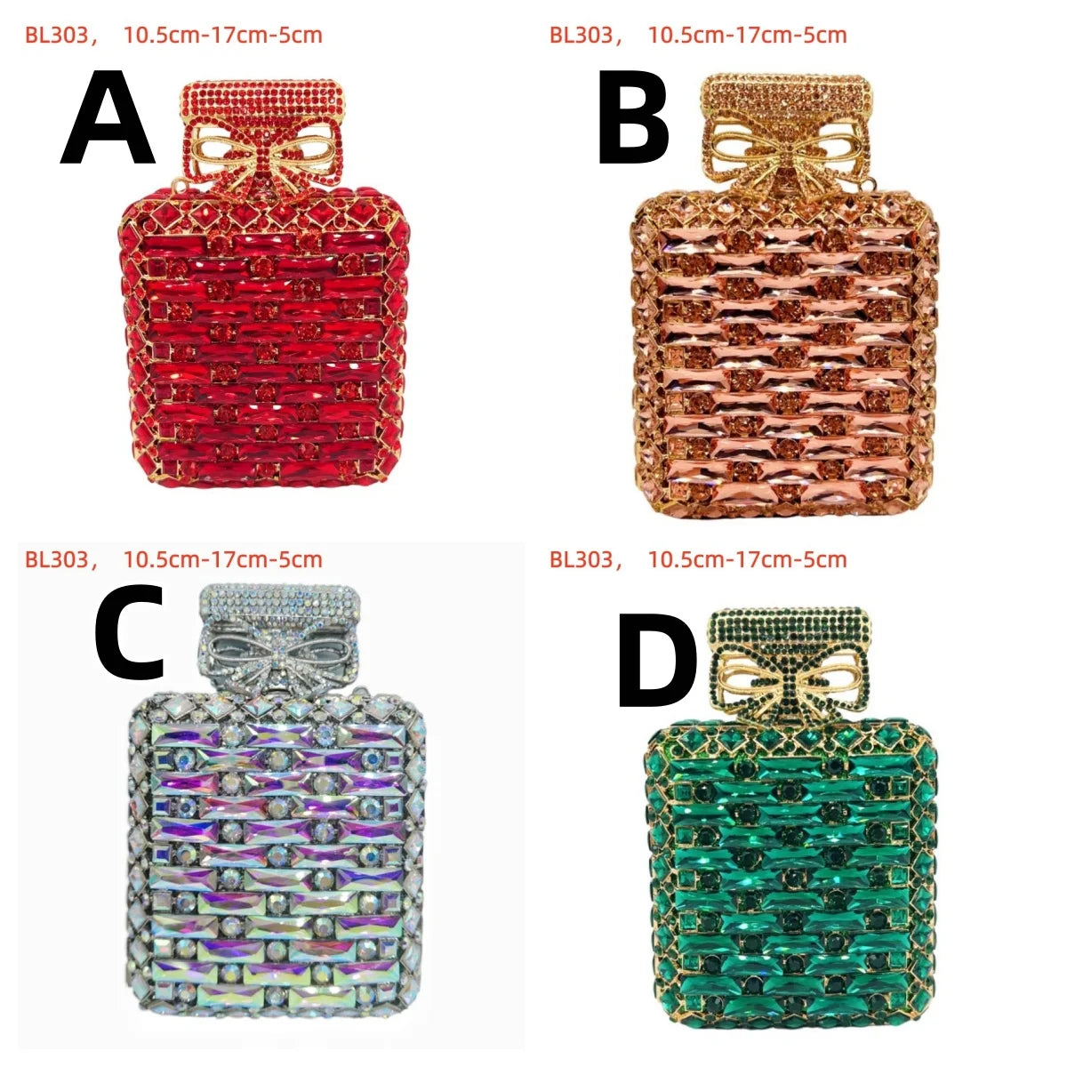 Champagne Bottle Bag Hollow Rhinestone Diamond Evening Bag Party Wedding Banquet Clutch Purse for Women Sac De Marque Luxe Femme