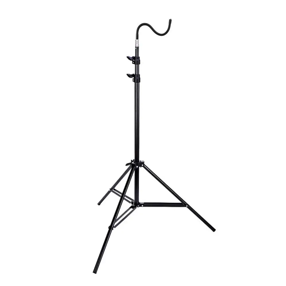 2m Campinglight Stand Folding Telescoping Tripod Adjustable Lightweight Aluminium Floor Lamp Holder Tripod Camping Accessories