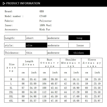 PUDI 2024 Hot Sale Women Sheep Shearling Print Coat Female Full Pelt Fur With Mink Fur Collar Winter Jacket  CT440