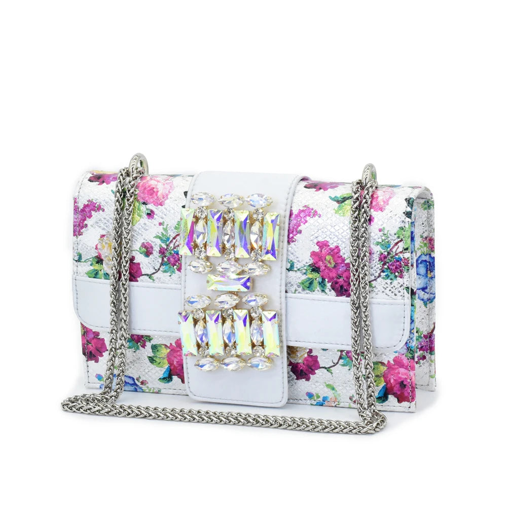 New Arrival Women Shoes and Bag Set To Match African Ladies Bag and Shoe Set Nigeria Party Pumps Decorated with Rhinestone