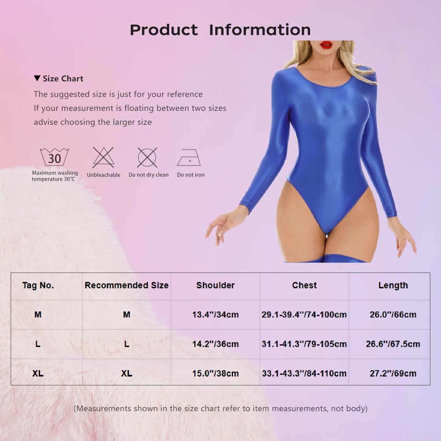 Women's Swimsuit One Piece Swimwear Oil Glossy Stretchy Gym Fitness Long Sleeve Round Neck Tights Leotard Bodysuit Clubwear