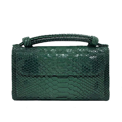 Luxury Snake Pattern Chain Flap Handbags Evening Clutches Crossbody Messenger Shoulder Bags Women Female Ladies Luxurious Purses