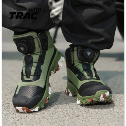 Hot CE Certification Motorbike Racing Boots Men Women Enduro Riding Shoes Waterproof Windproof Anti-Slip Durable Motocross Boots
