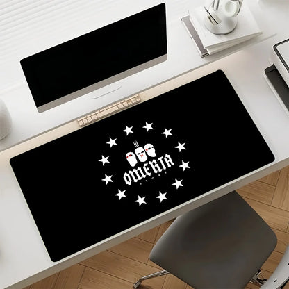 Singer O-OmertaS 47 Mouse Pad Square Office Gaming Desk Mat Waterproof Non-Slip Rubber Decorative