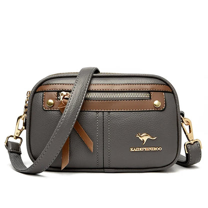 Genuine  3 Layers Luxury Designer Purses and Handbags Women Bag High Quality Leather Shoulder Sac  Bags for Women 2024Sac A Main