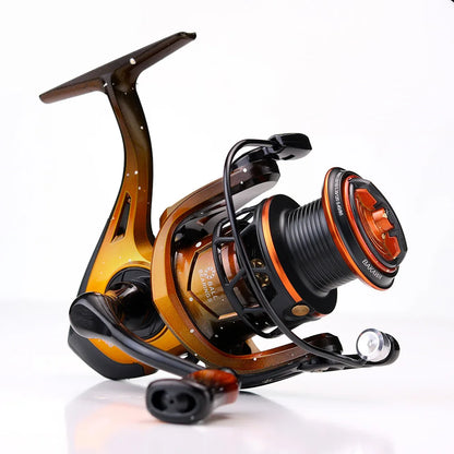 JOSBY Spinning Fishing Reel 1000 2000 3000 Series Metal line Cup Pesca 5.2:1 Gear Ratio Wheel Carp Freshwater Seawater Tackle