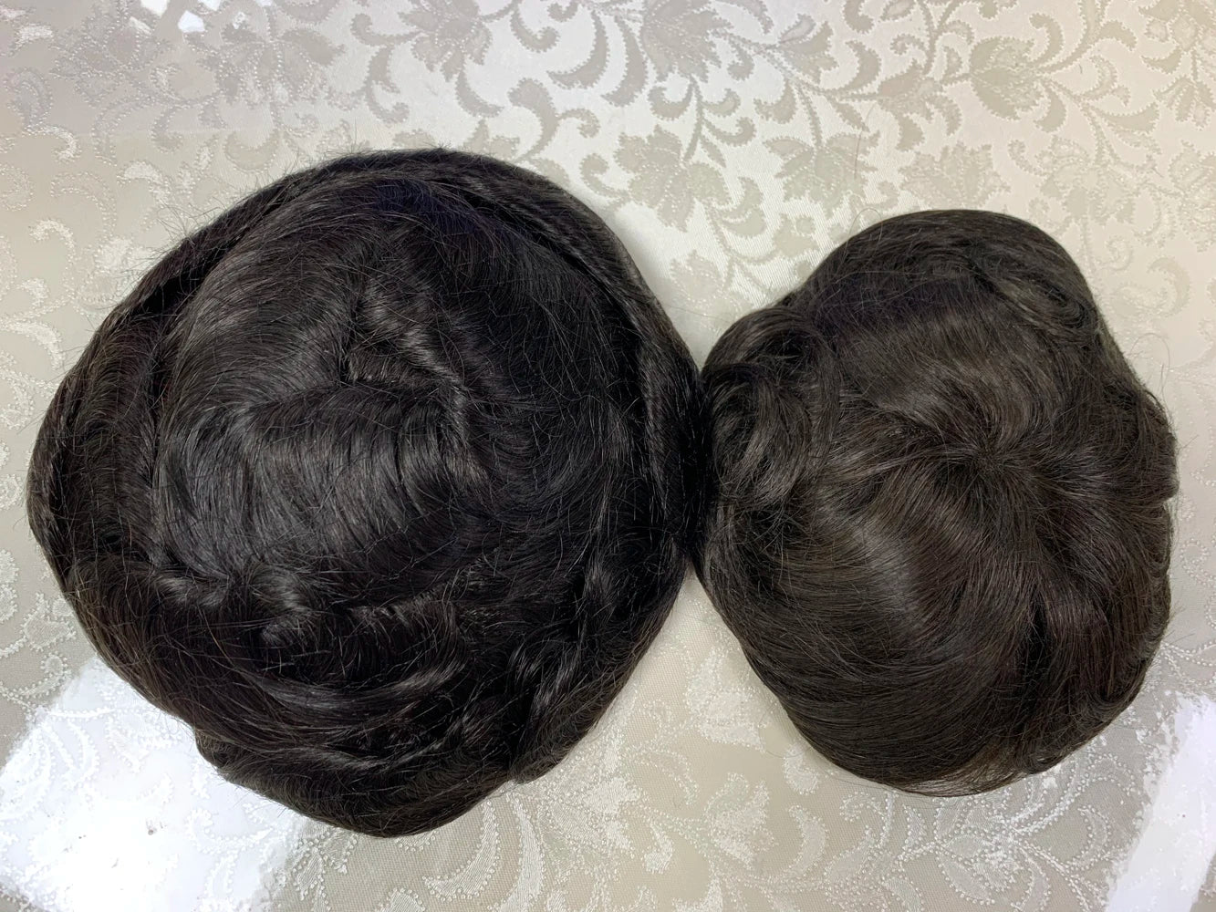 Front Swiss Lace Men's Capillary Prothesis Lace PU Man Toupee Human Hair Wigs Natural Hairline Indian Human Hair Wigs Natural