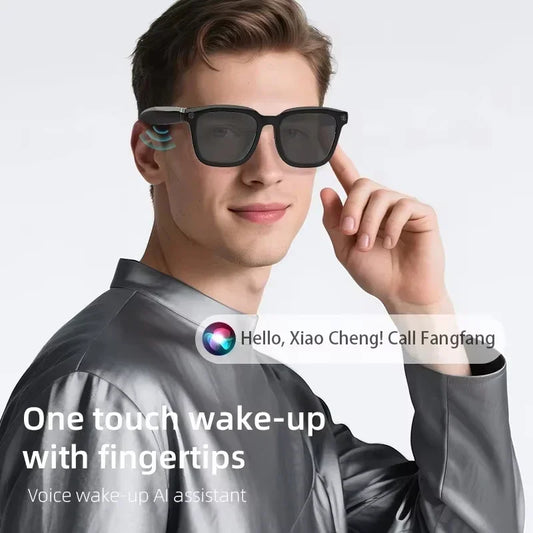 Smart AI Glasses 4K HD Shooting Video Recording AI Glasses Listening To Music Translation Waterproof Bluetooth