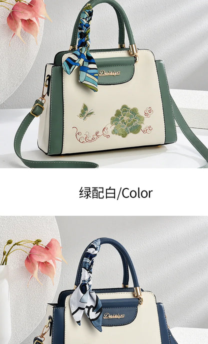 Fashion Luxury Handbags Women's Shoulder Bags Temperament Mom Elegant Retro Crossbody Bags High Capacity Tote Bag Wedding Bags