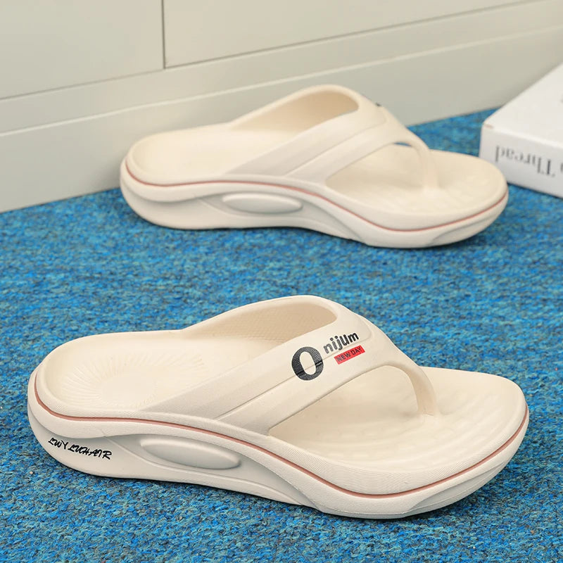Summer Men Slippers Non Slip EVA Flip Flops Lightweight Home Sandals Soft High Quality Slides Fashion Outdoor Beach Bathroom
