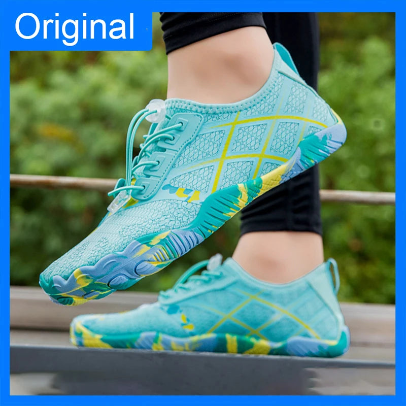 Couple Sandals Quick Dry Beach Barefoot Water Shoes Summer Outdoor Multi-Functional Boating Surfing Five-finger Wading Sneakers