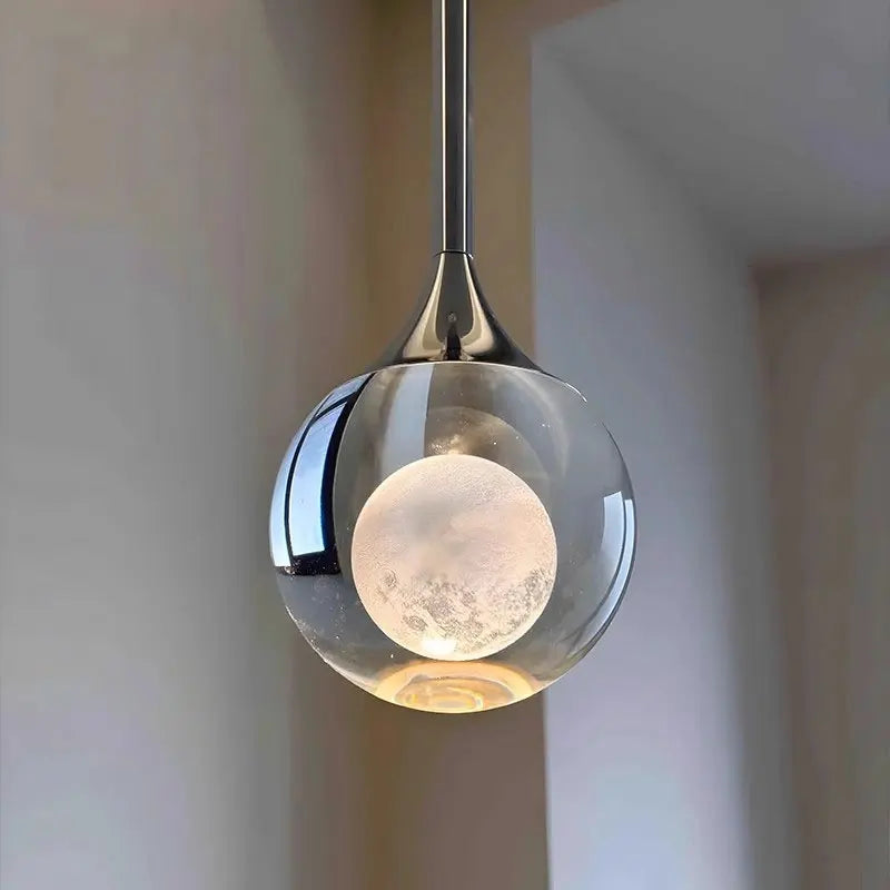 Modern Crystal Pendant Lights Indoor Ceiling Lamp Bedroom Living Room Bar Counter Ceiling Chandelier Lights Home Decor