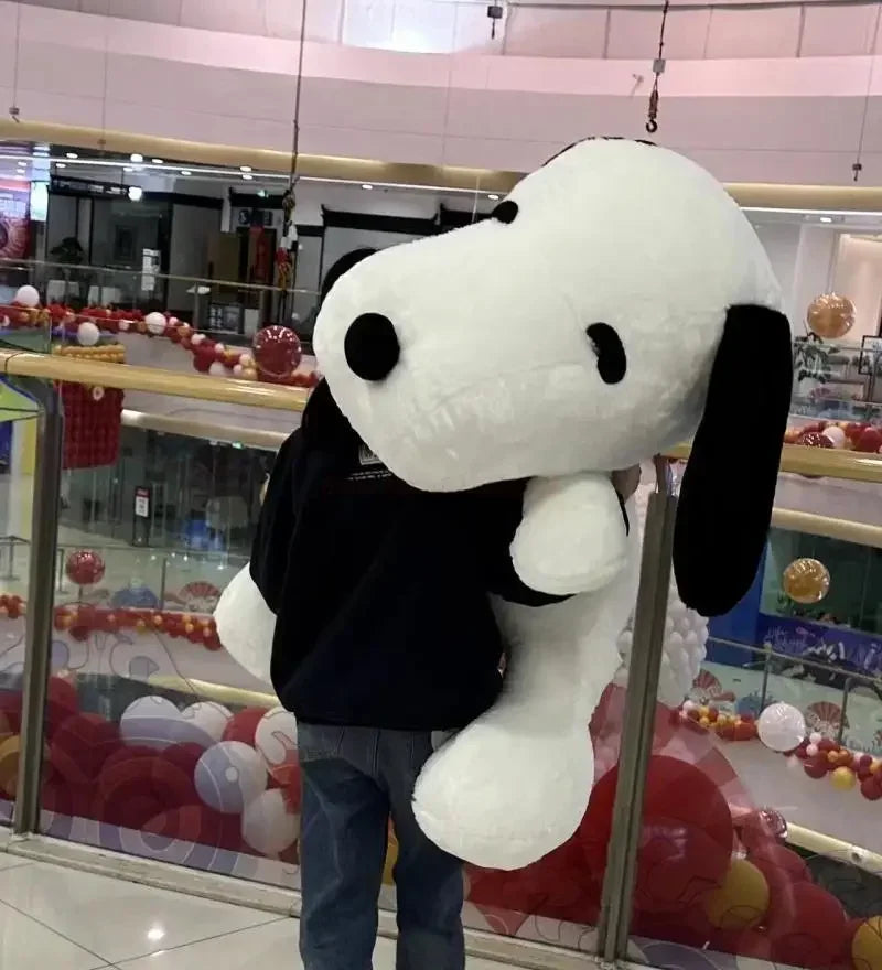 Kawaii Big Size Snoopy Plush Toy White Dog Soft Pillow Stuffed Doll Cartoon Animal Birthday Gifts For Girlfriends Kids Decorate