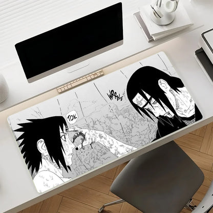 Adventure Anime N-NARUTO Mouse Pad Square Office Gaming Desk Mat Waterproof Non-Slip Rubber Decorative