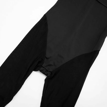 Sexy Swing Collar Jumpsuits for Women 2025 Fall Clothes One Piece Fancy Club Outfits Elegant Luxury Bodysuit Playsuit Jumpsuit