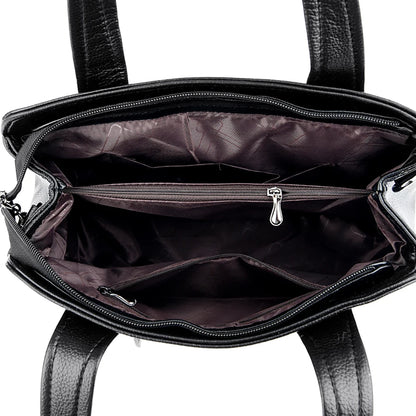 High Quality Ladies Soft Leather Shoulder Bag Designer Luxury Handbags Tote Bags For Womens 2025 Female Crossbody Messenger Bags