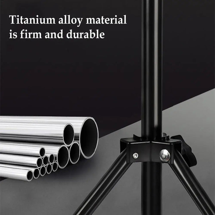 2m Campinglight Stand Folding Telescoping Tripod Adjustable Lightweight Aluminium Floor Lamp Holder Tripod Camping Accessories