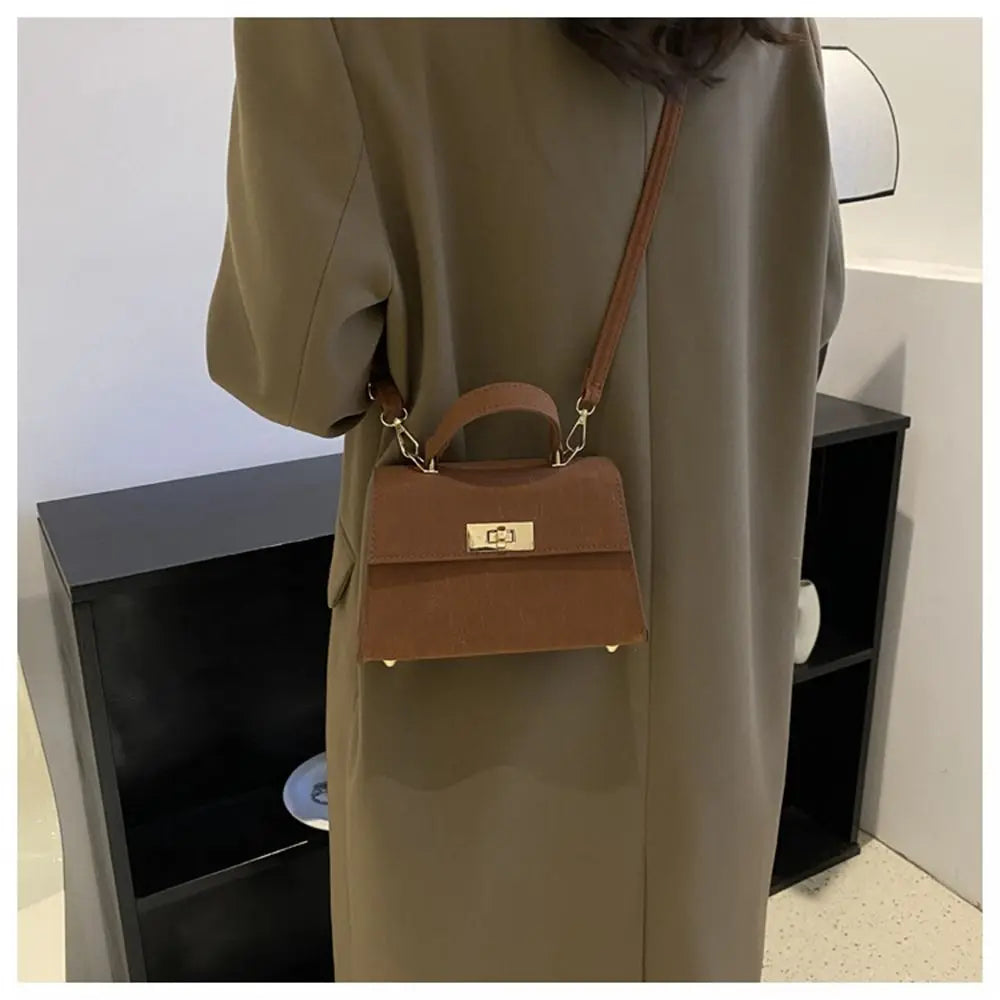 Fashion Women PU Leather Shoulder Messenger Bag Crossbody Bag Ladies Girls Fashionable and Simple Travel Large Capacity Handbags