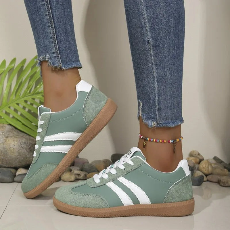 Trendy Vulcanization Shoes Women Casual Sneakers Luxury Designer Shoes Woman Comfortable Flat Shoes Outdoor Women's Sport Shoes