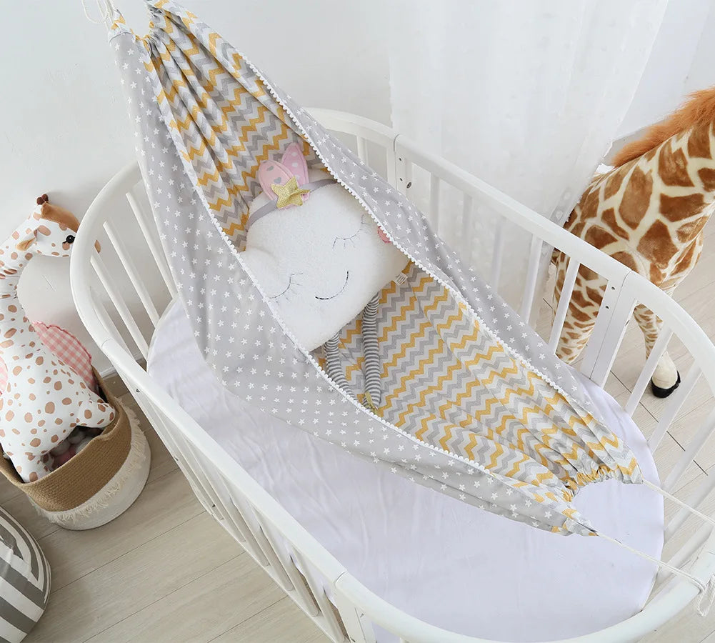 Children's Swing Indoor And Outdoor Hanging Basket Children Hanging Cloth Bag Baby Home Cartoon Hammock