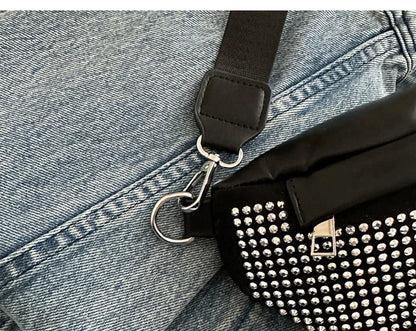 Fashion Luxury Women's Chest Bag For Travel, Wide Strap Crossbody Shoulder Bags Designer Fanny Pack Ladies Waist Bag