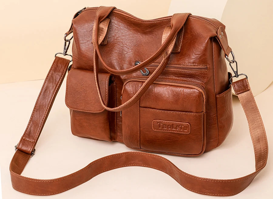 Luxury Designer Handbags Women Purses And Handbags Retro Shoulder Bags High Quality Leather Crossbody Bags for Women 2024 Sac