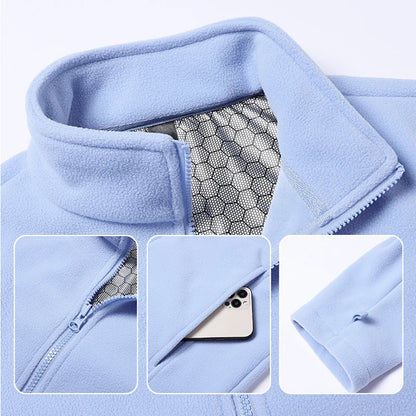 CHRLCK Men Women Hiking 3IN1 Jackets Waterproof Fleece Windproof Windbreaker Camping Climbing Trekking Outdoor Jacket Autumn