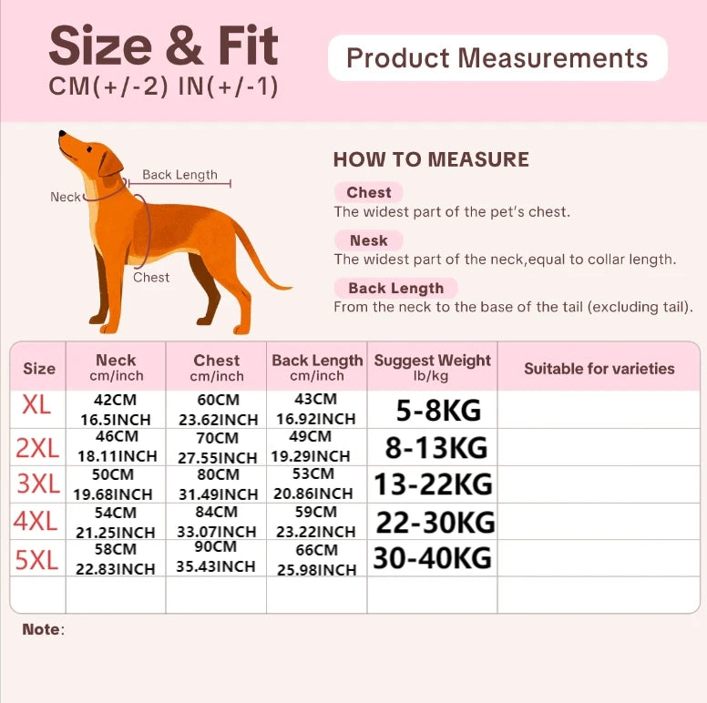 Chinese traditional pattern pet clothing, warm and comfortable dog clothes, suitable for medium to large dogs such as Golden Ret