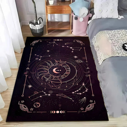 Solid Navy Blue Velvet Area Rugs Non-Slip Entry Door Mat Washable Carpet for Living Room Bedroom Home Decor Washroom Floor Mat
