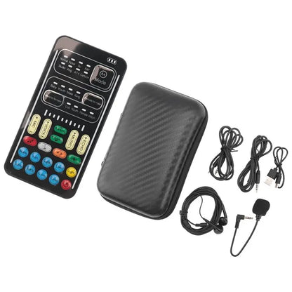Professional Voice Changer Handheld Microphone Voice Changer With Sound Multifunctional Effects Machine For Phone//Switch (I